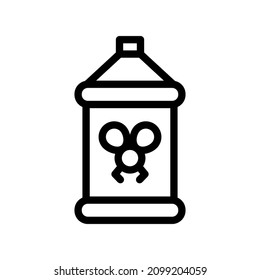 Insect Repellent Icon Illustration Vector Graphic