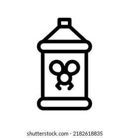 Insect Repellent Icon Illustration Vector Graphic