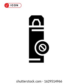 insect repellent icon or logo isolated sign symbol vector illustration - high quality black style vector icons
