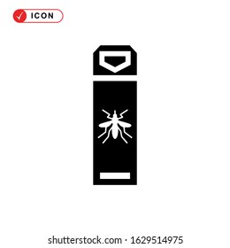 insect repellent icon or logo isolated sign symbol vector illustration - high quality black style vector icons
