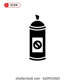 insect repellent icon or logo isolated sign symbol vector illustration - high quality black style vector icons
