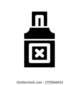 insect repellent  icon or logo isolated sign symbol vector illustration - high quality black style vector icons
