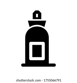 insect repellent  icon or logo isolated sign symbol vector illustration - high quality black style vector icons
