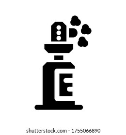 icono repelente de insectos o logotipo símbolo de signo aislado ilustración vectorial - iconos vectoriales de estilo negro de alta calidad
