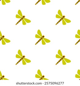 Insect seamless pattern. Insect illustration. Insect background. Perfect for fabric, textile, wallpaper, decor, illustration, print, packaging of products. SSTKbackgrounds