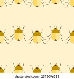 Insect seamless pattern. Insect illustration. Insect background. Perfect for fabric, textile, wallpaper, decor, illustration, print, packaging of products. SSTKbackgrounds