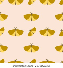 Insect seamless pattern. Insect illustration. Insect background. Perfect for fabric, textile, wallpaper, decor, illustration, print, packaging of products. SSTKbackgrounds