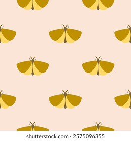 Insect seamless pattern. Insect illustration. Insect background. Perfect for fabric, textile, wallpaper, decor, illustration, print, packaging of products. SSTKbackgrounds