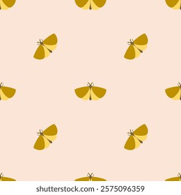 Insect seamless pattern. Insect illustration. Insect background. Perfect for fabric, textile, wallpaper, decor, illustration, print, packaging of products. SSTKbackgrounds