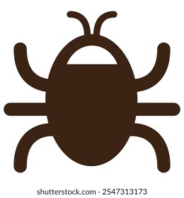 Insect silhouette, insect illustration, bug