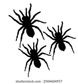 insect silhouette vector design in black on a white background