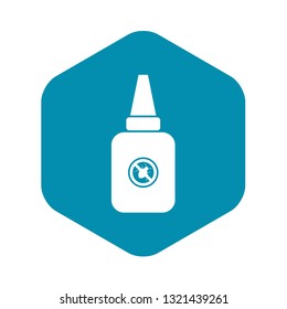 Insect spray icon in simple style isolated on white background