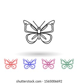 Insect stick... Multi color icon. Simple thin line, outline vector of insect icons for ui and ux, website or mobile application
