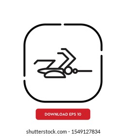 Insect symbol, mosquito outline vector icon