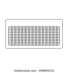 Insect trap vector icon.Outline vector icon isolated on white background insect trap.