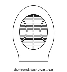 Insect trap vector icon.Outline vector icon isolated on white background insect trap.