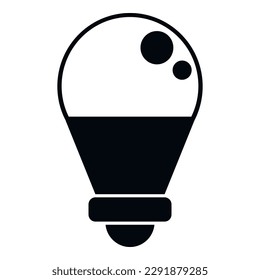Insect UV lamp icon simple vector. Medical care. Air device