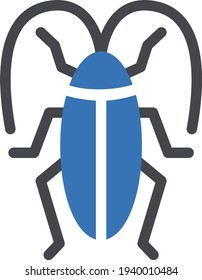 icono de color de glifo vector de insectos