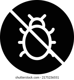 Insect Vector illustration on a transparent background.Premium quality symbols.Glyphs vector icon for concept and graphic design.