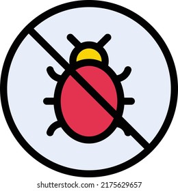 ilustración de insecto Vector en un fondo transparente.Símbolos de calidad premium.Icono de vector de trazo para el diseño de concepto y gráfico.