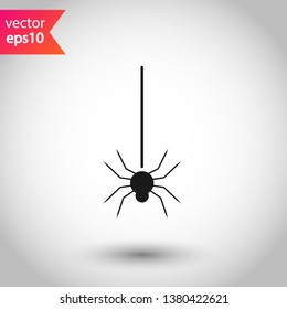 Insect vector sign. Illustration of vector spider icon. Spider vector icon.  EPS 10