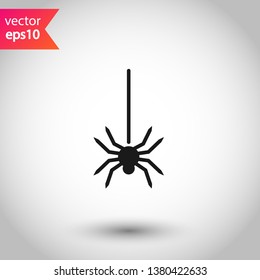 Insect vector sign. Illustration of vector spider icon. Spider vector icon.  EPS 10