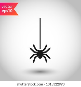 Insect vector sign. Spider vector icon. Illustration of vector spider icon. EPS 10