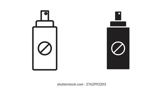Insecticide icon illustrations. Pack of vector icons for ui ux