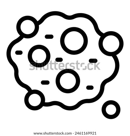 Insecticide liquid icon outline vector. Plantation care solution. Agricultural chemical concentrate