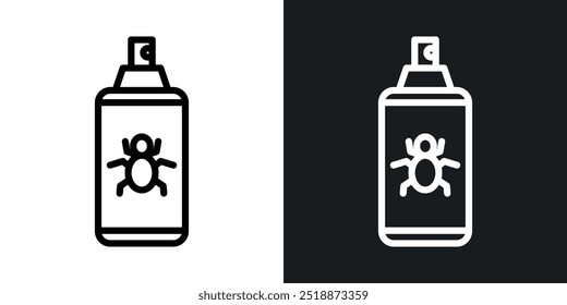 Insecticide outlined icon vector collection.