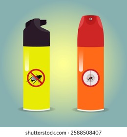 Insecticide spray design vector illustration