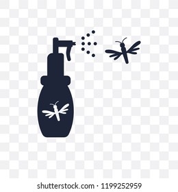 Insecticide transparent icon. Insecticide symbol design from Agriculture, Farming and Gardening collection. Simple element vector illustration on transparent background.