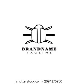 insects cartoon logo icon design template modern vector illustration