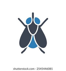 Insects in Ecosystems icon - Simple Vector Illustration