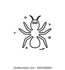 Insects icon design vector 