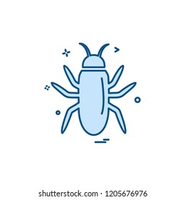 Insects icon design vector 