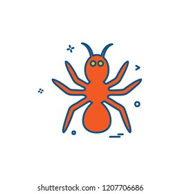 Insects icon design vector 