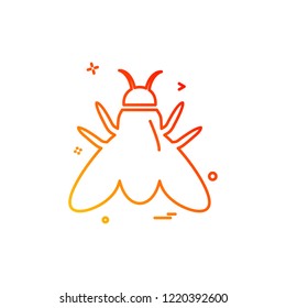 Insects icon design vector 