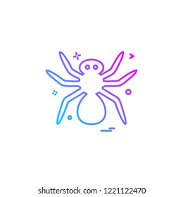 Insects icon design vector 