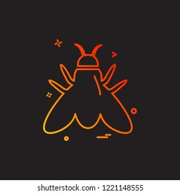 Insects icon design vector 