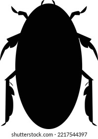 Insects species sihouette vector art and illustration
