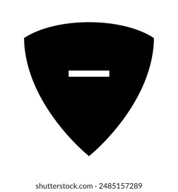 Unsichere Symbol-Vektorgrafik Symbol-Design-Illustration