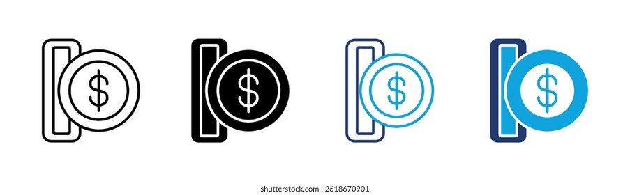 Inserir Elemento De Ícone De Moeda Para Design