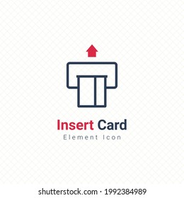 insertar el vector de diseño gráfico de icono de tarjeta de crédito