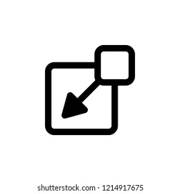 insert an empty square icon. One of simple collection icons for websites, web design, mobile app
