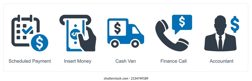 Insertar El Concepto De Icono De Dinero Y Contador
