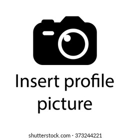 Insert Profile Picture Sign / Absence Of Image