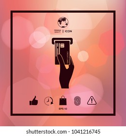 Inserting credit card icon