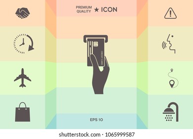 Inserting credit card icon