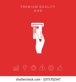 Inserting credit card icon